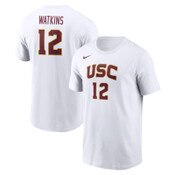 USC Trojan Nike #12 Juju Watkins Unisex White T-Shirt